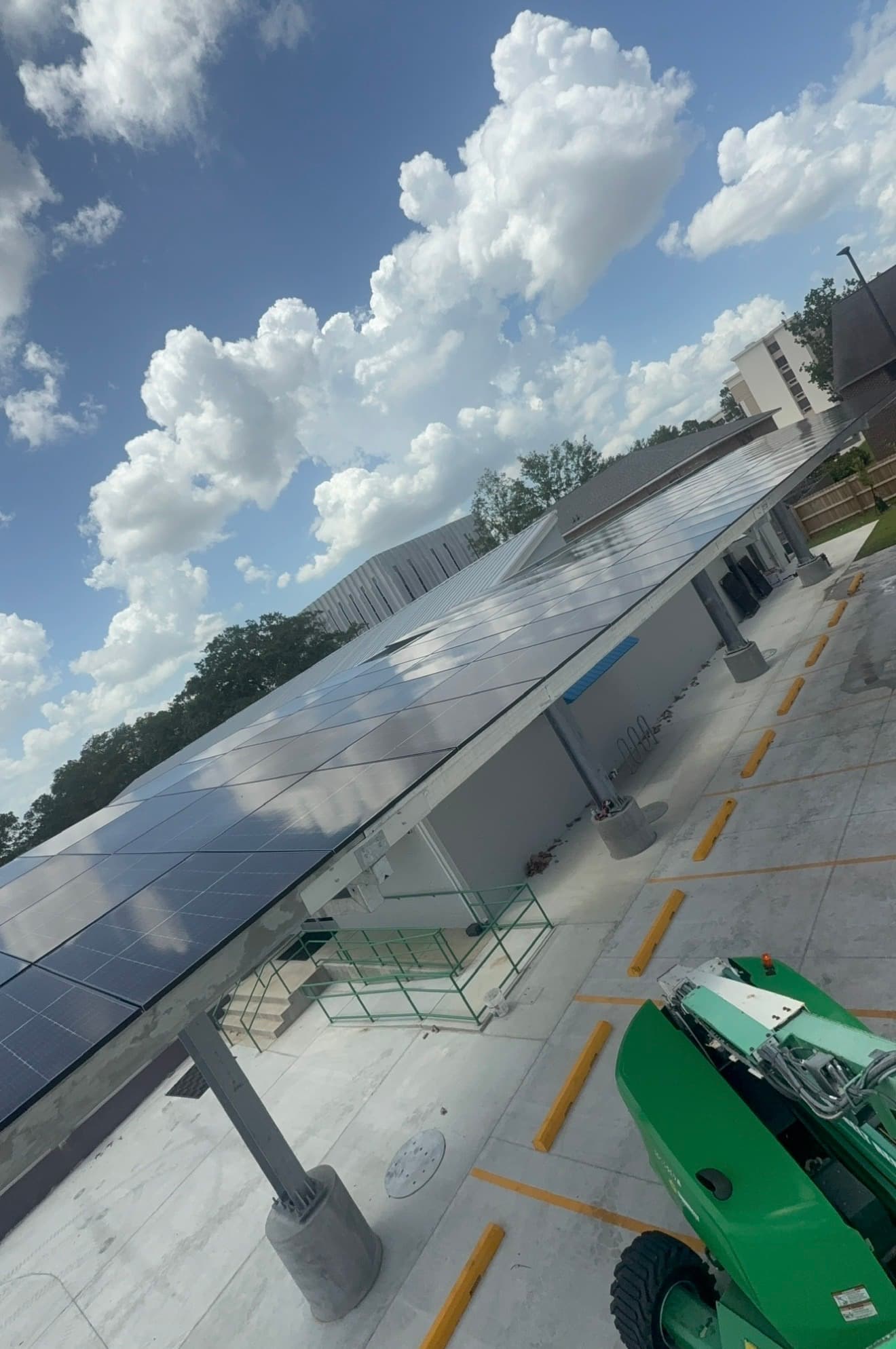 Commercial solar project