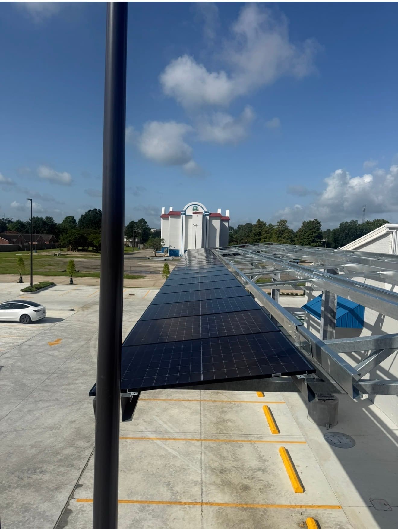 Commercial solar project