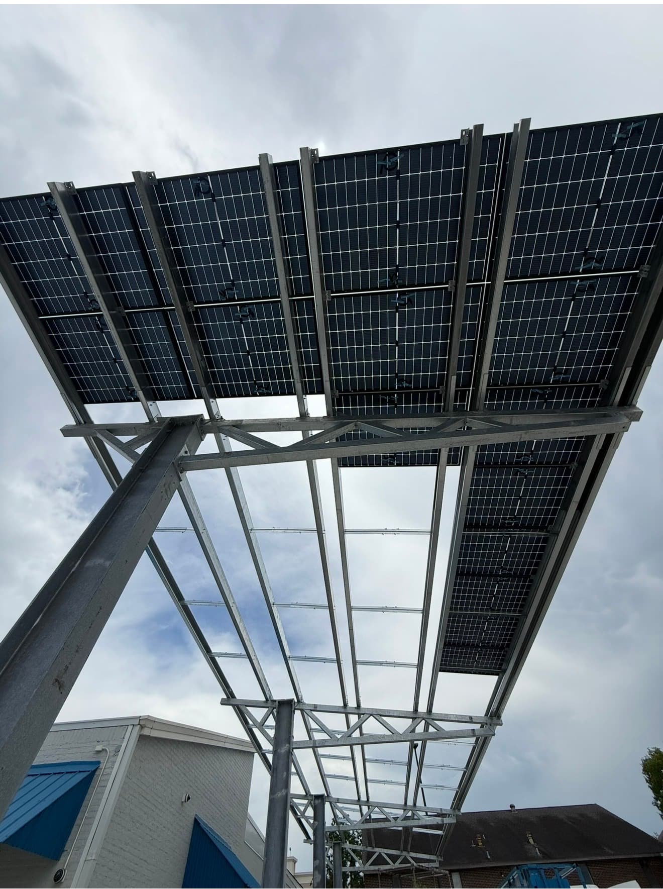 Commercial solar project