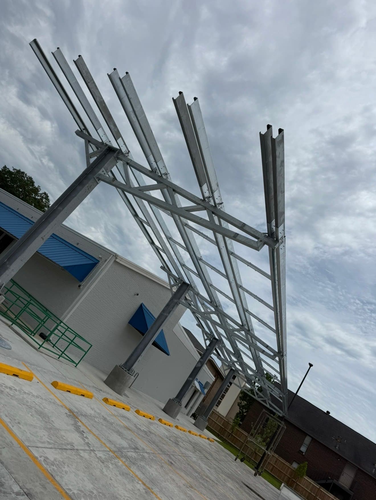 Commercial solar project