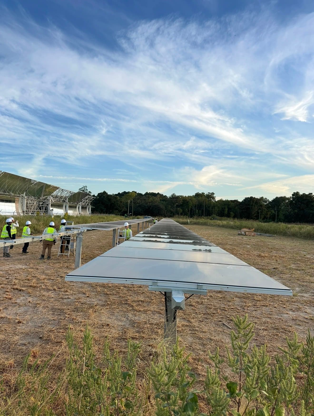 Commercial solar project