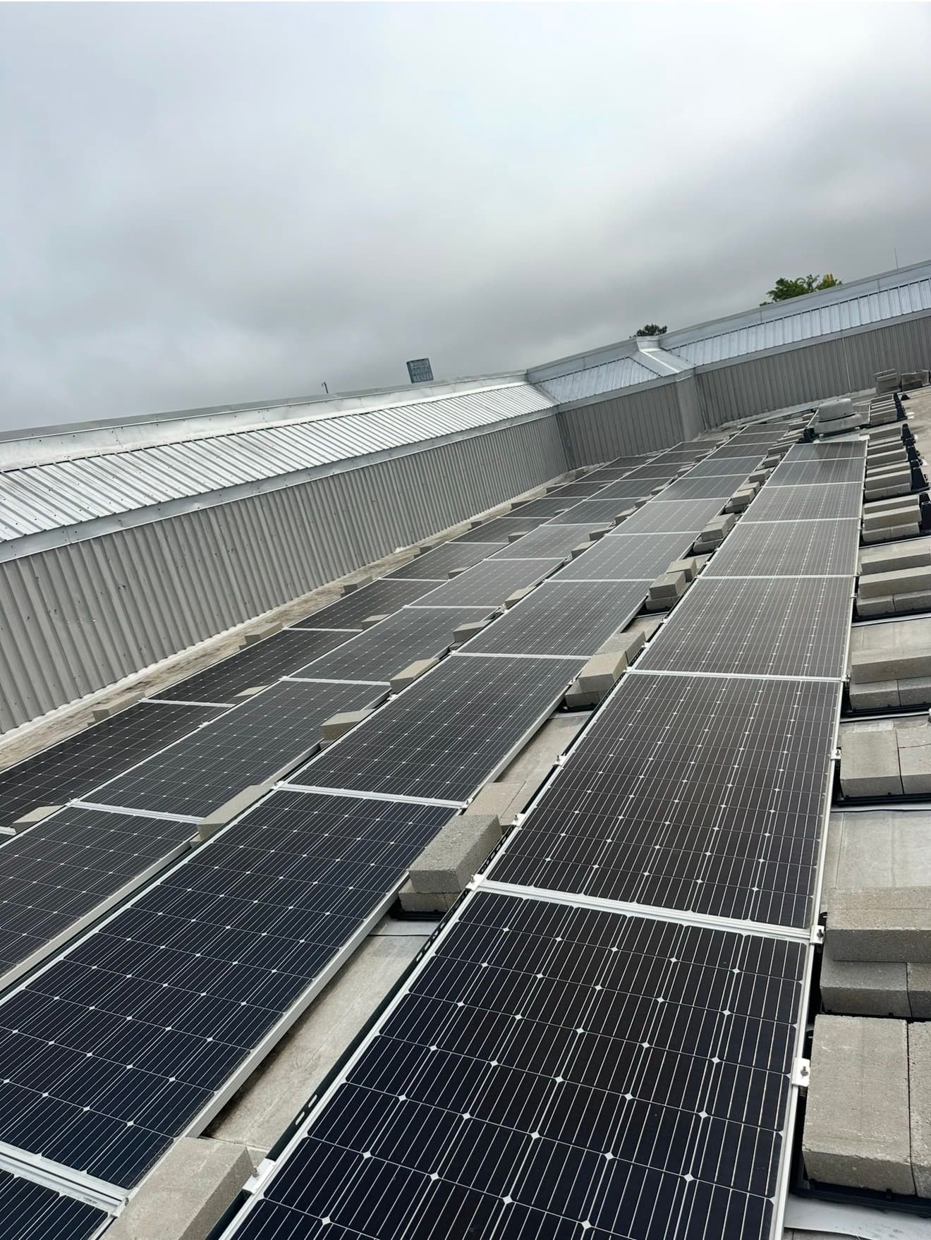 Commercial solar project