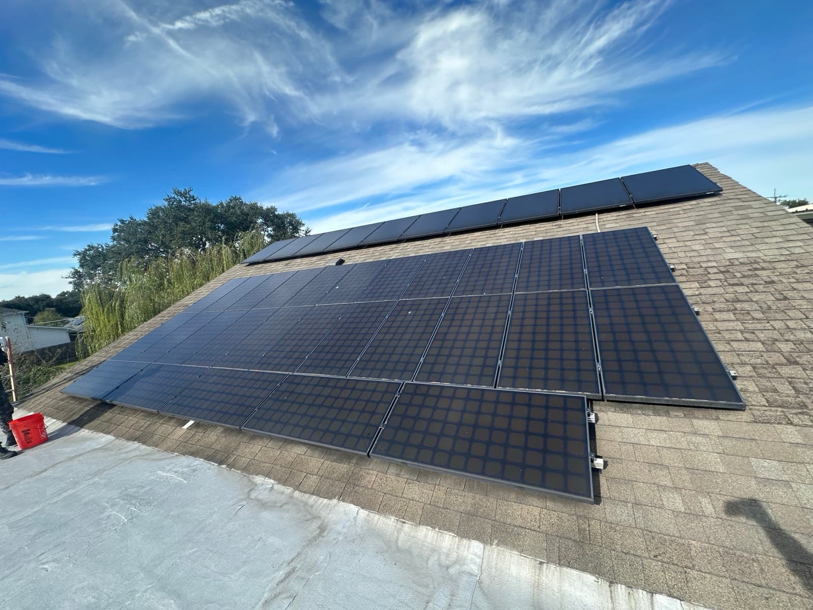 Residential rooftop solar project