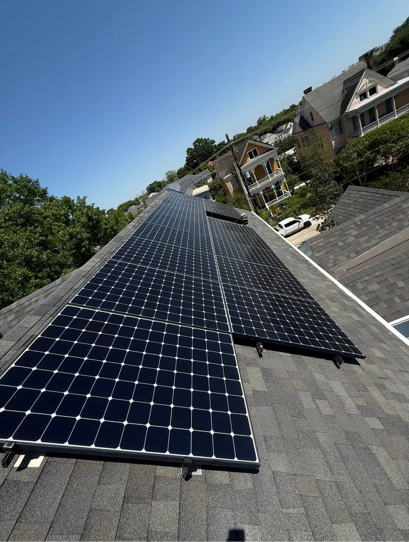 Residential rooftop solar project