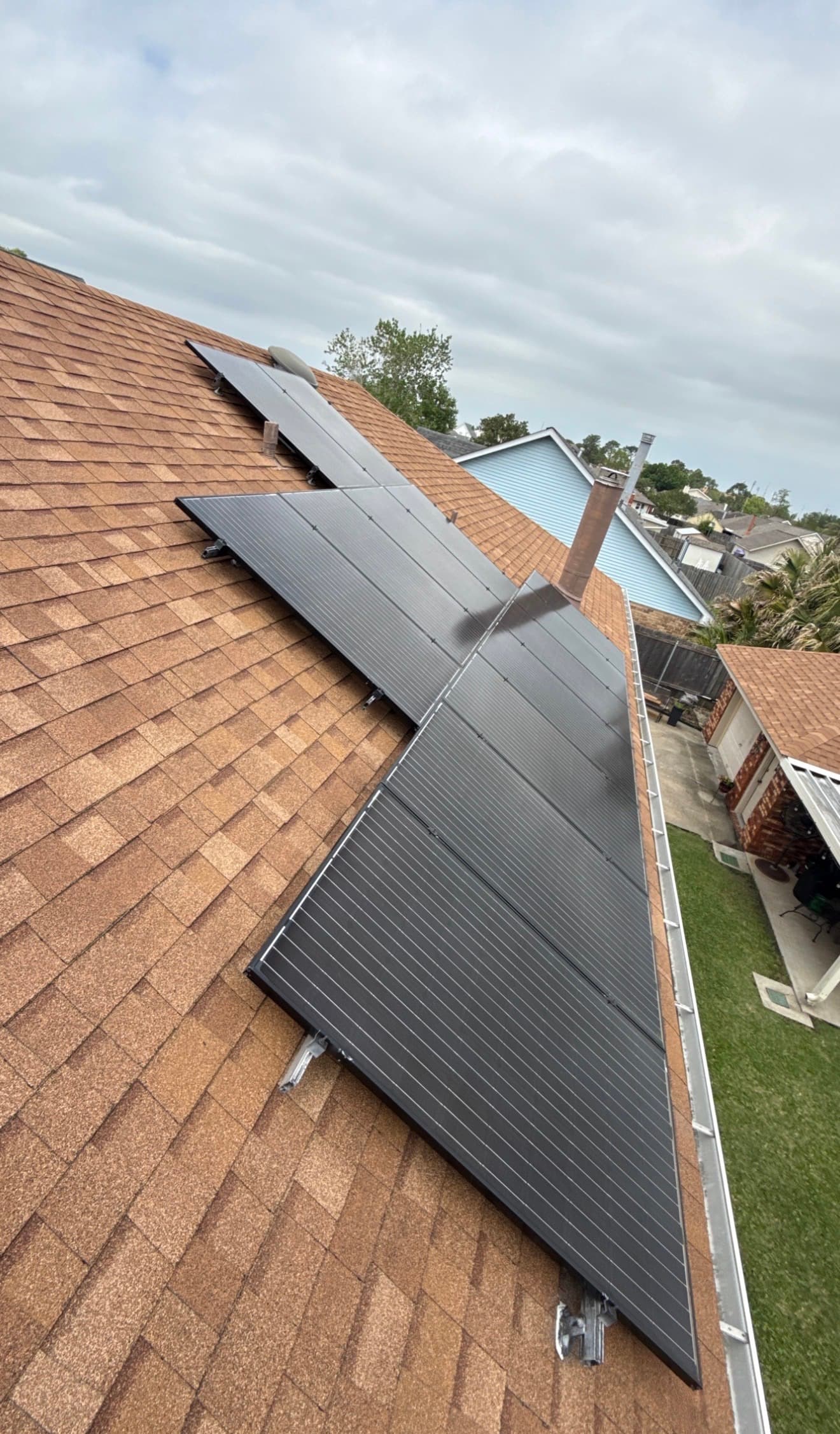 Residential rooftop solar project