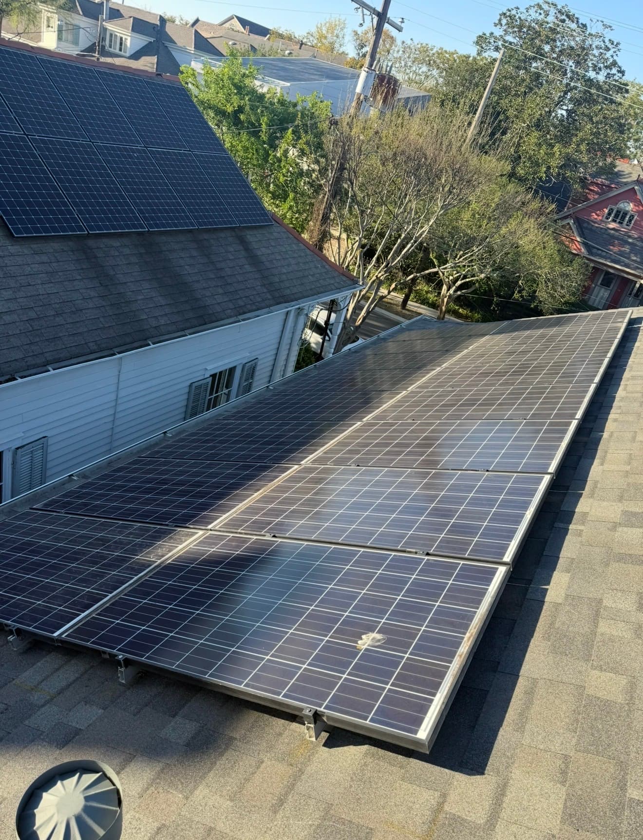 Residential rooftop solar project
