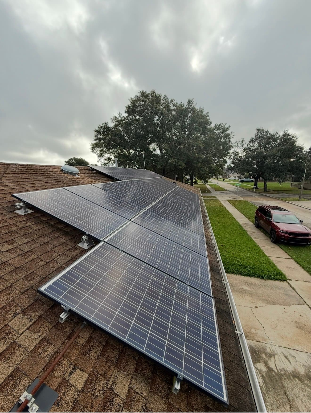 Residential rooftop solar project