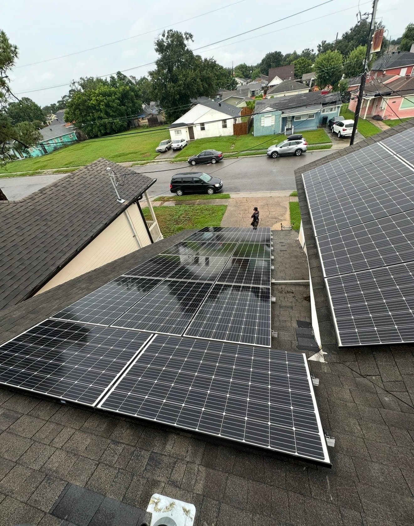 Residential rooftop solar project