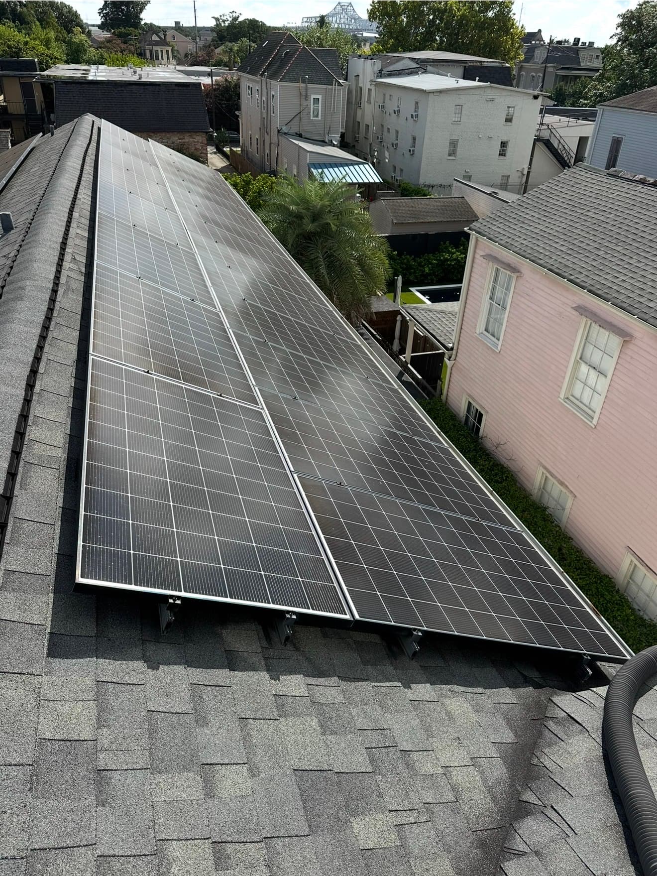 Residential rooftop solar project