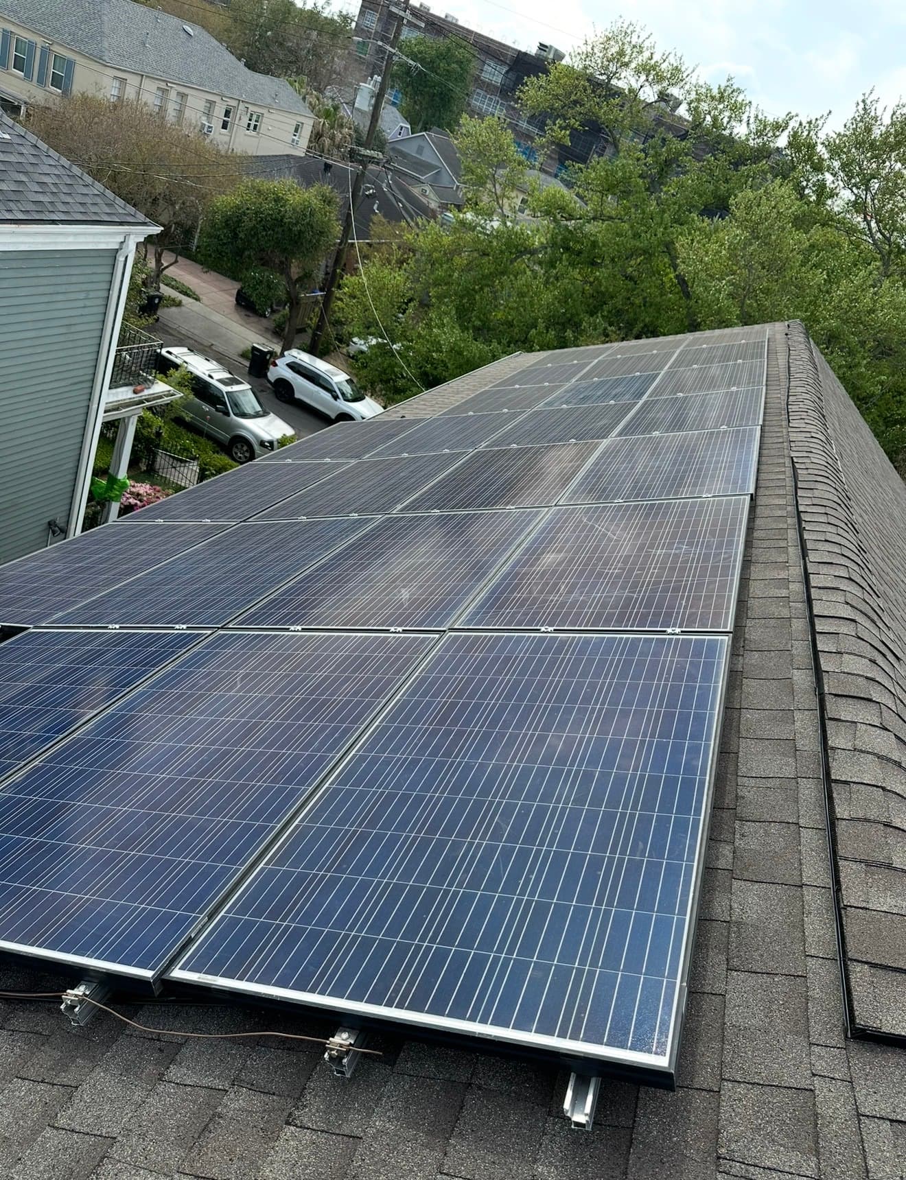 Residential rooftop solar project
