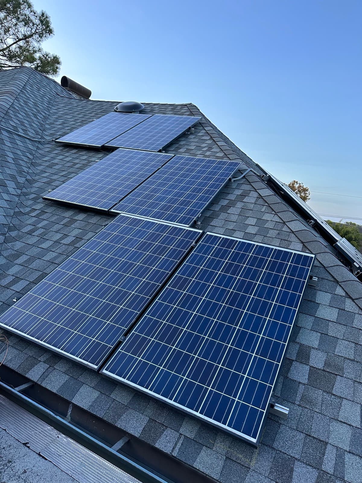 Residential rooftop solar project