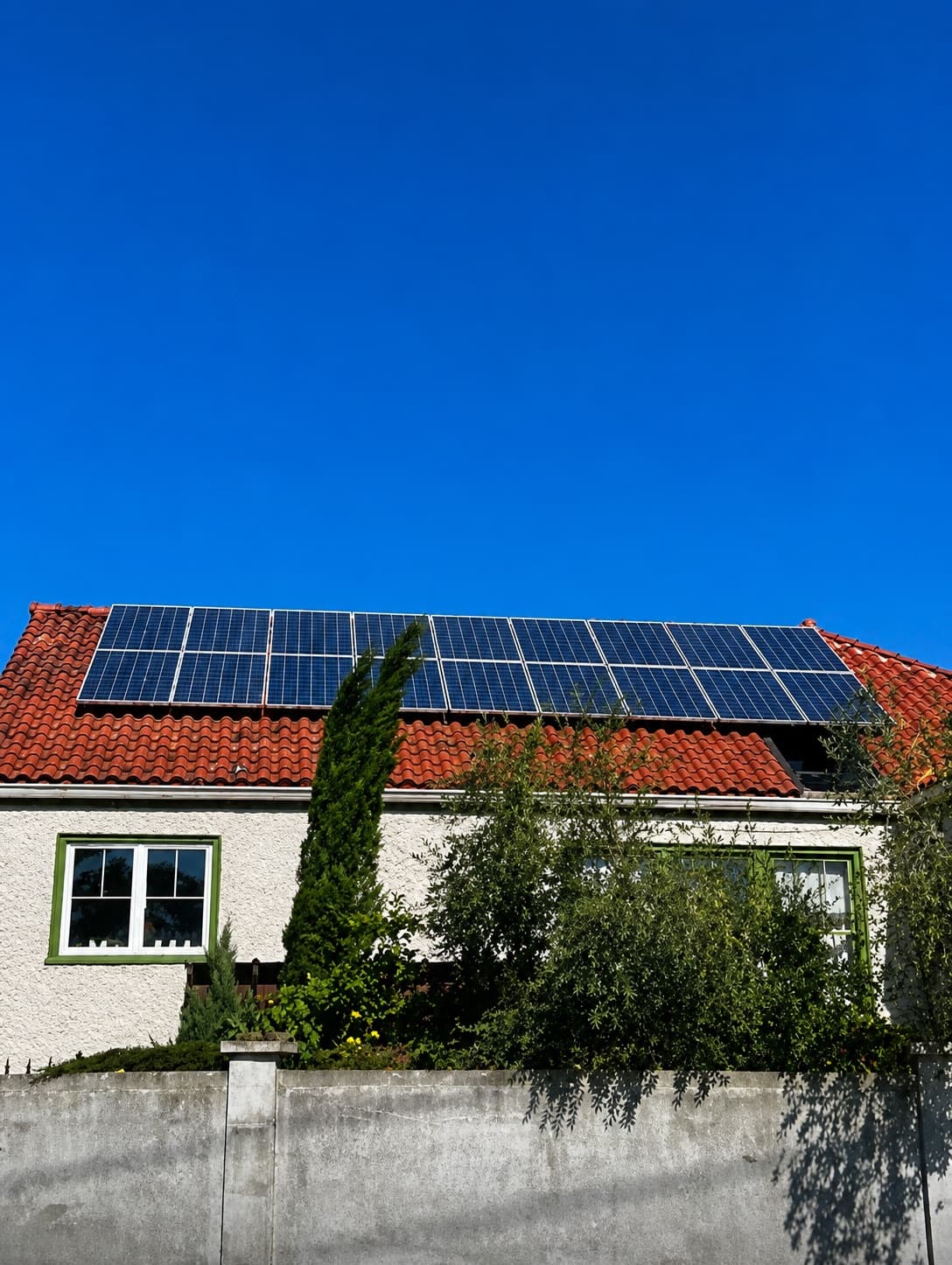 Residential rooftop solar project