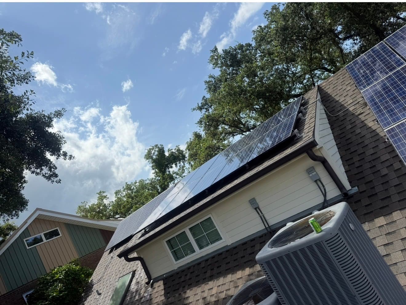 Residential rooftop solar project