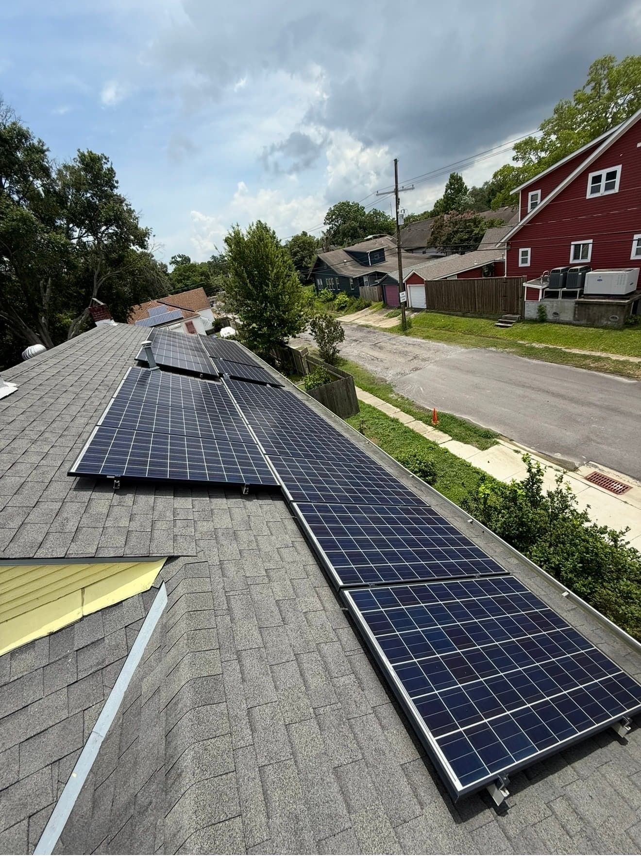 Residential rooftop solar project