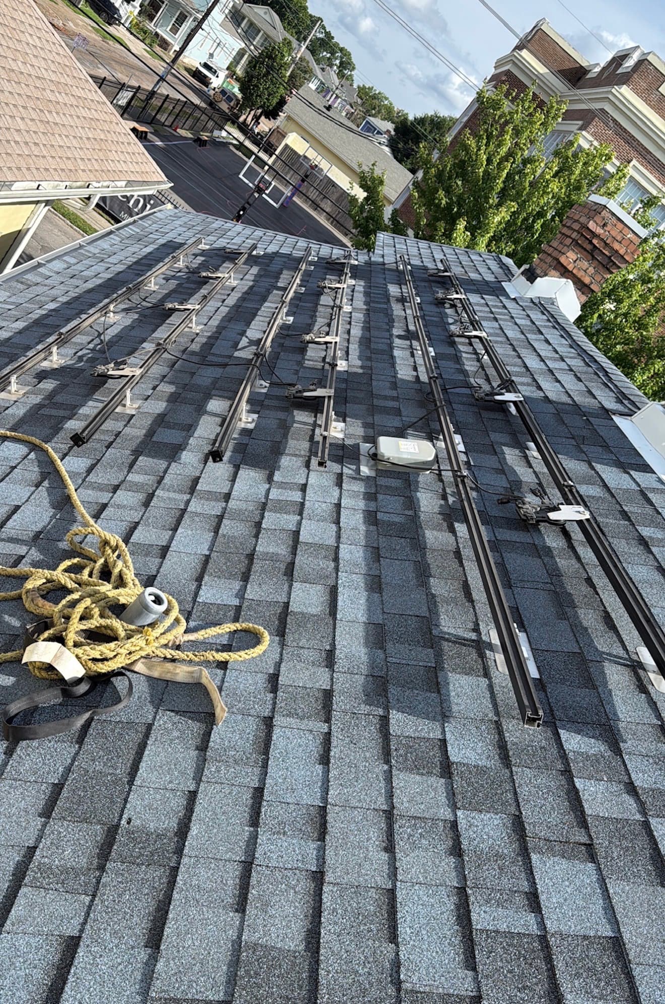 Residential rooftop solar project