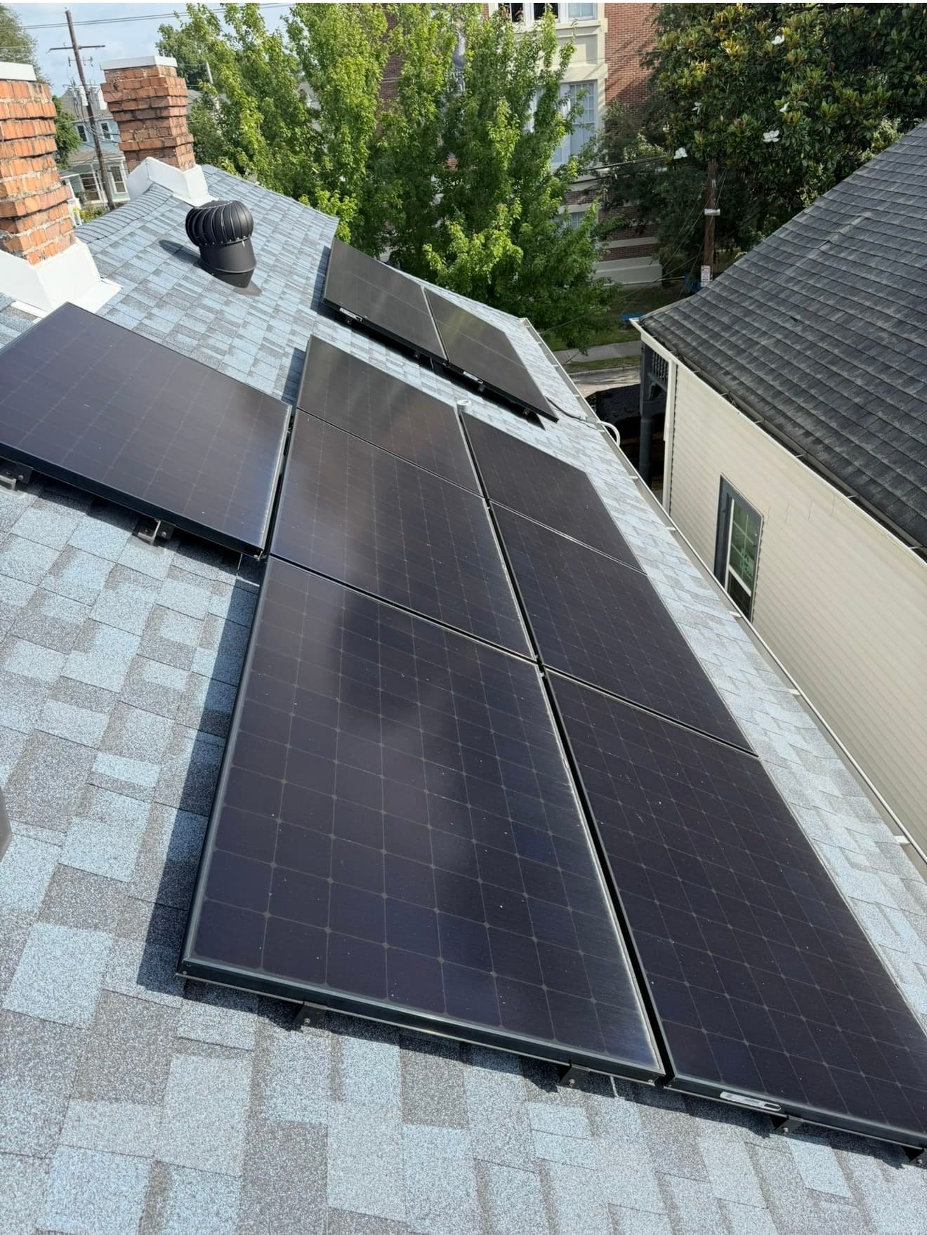 Residential rooftop solar project